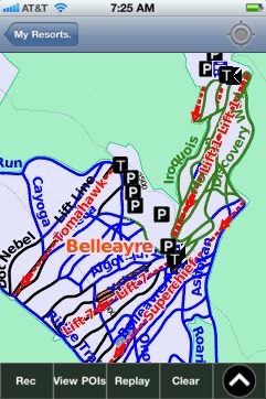 belleayre map